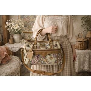 RARE VINTAGE LEISURE LUGGAGE CARRYON DUFFEL WEEKEND TRAVEL BAG NWT MACY'S